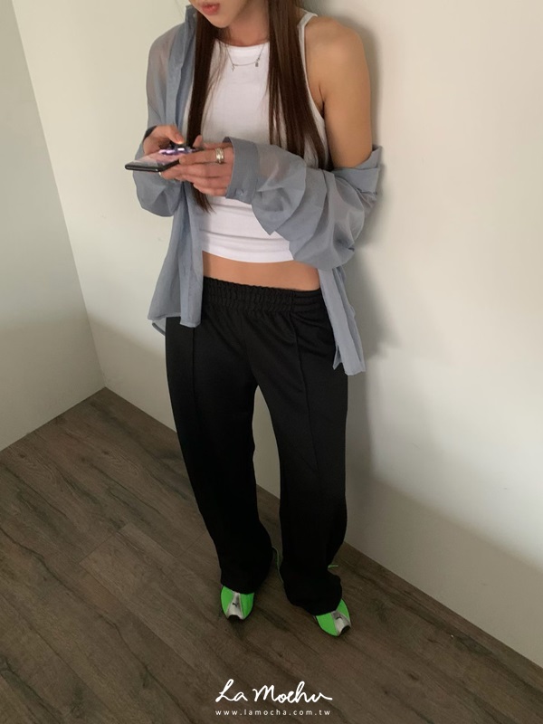 糖果紙不易皺襯衫